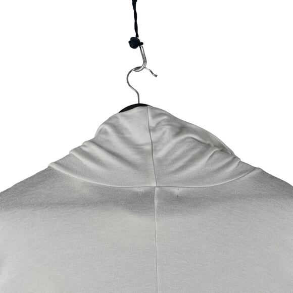 Green Envelope Women's White Cowl Neck Dolman Sleeve Large Top - Picture 7 of 8